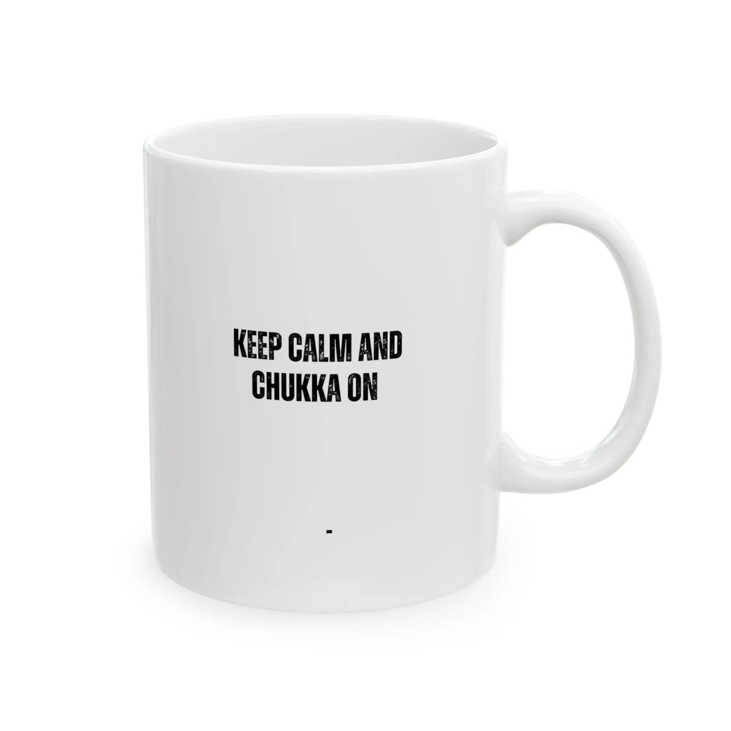 KEEP CALM AND CHUKKA ON ceramic mug - POLO MARE ONLINE