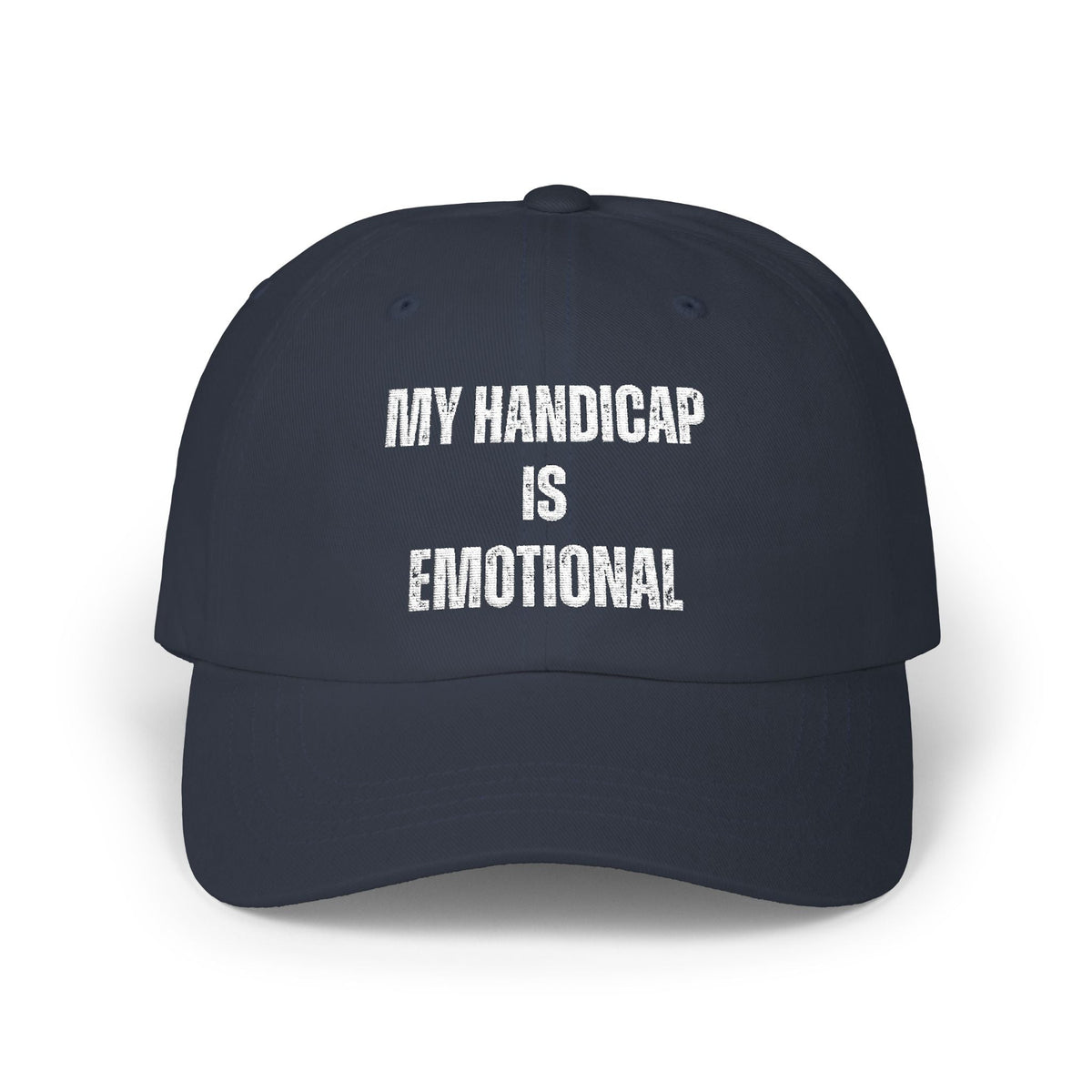 My Handicap Is Emotional Polo Cap | Polo Gift | Polo Mare