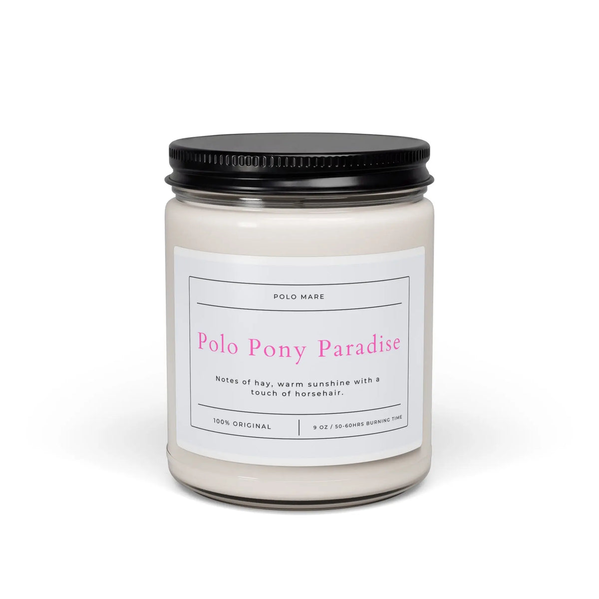 Polo Pony Paradise Polo Candle | Polo Gift | Polo Mare