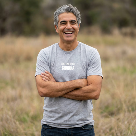 One More Chukka – Polo Player T-Shirt