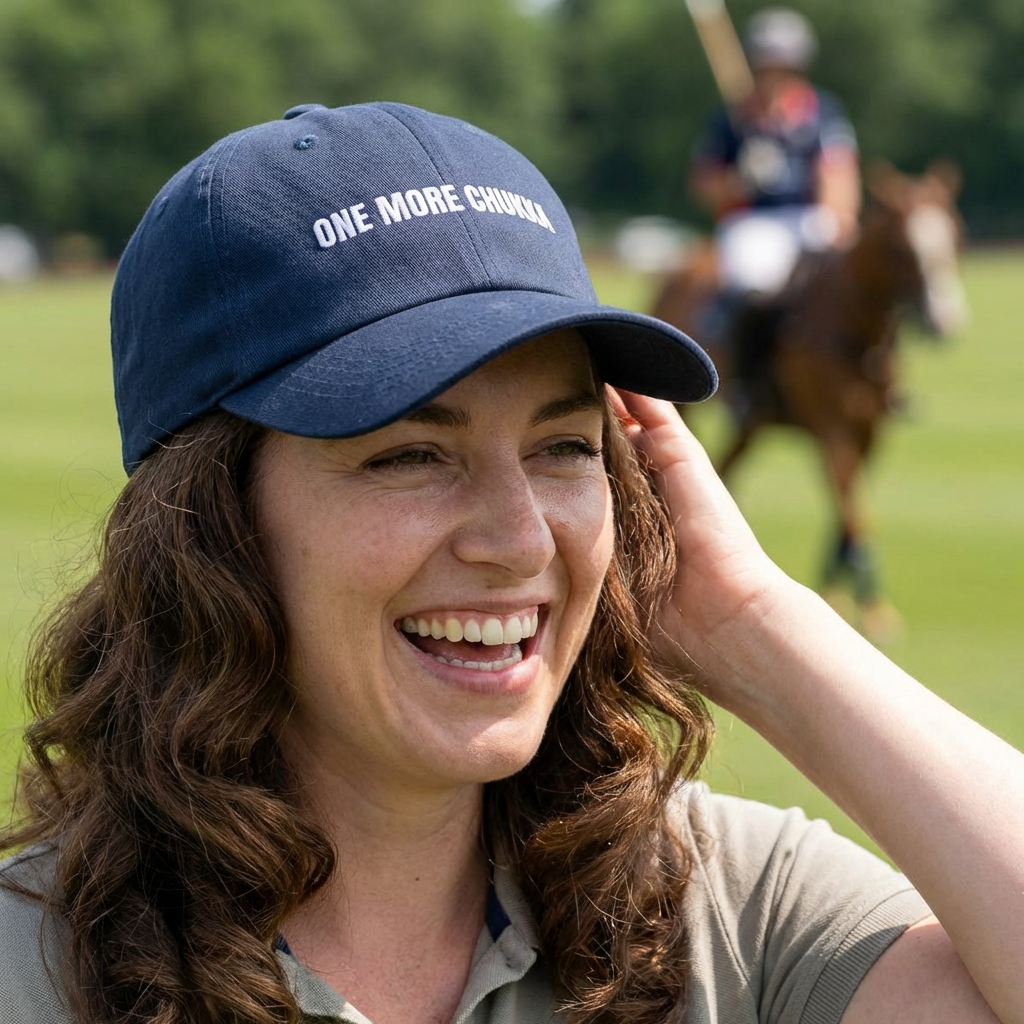ONE MORE CHUKKA -polo cap