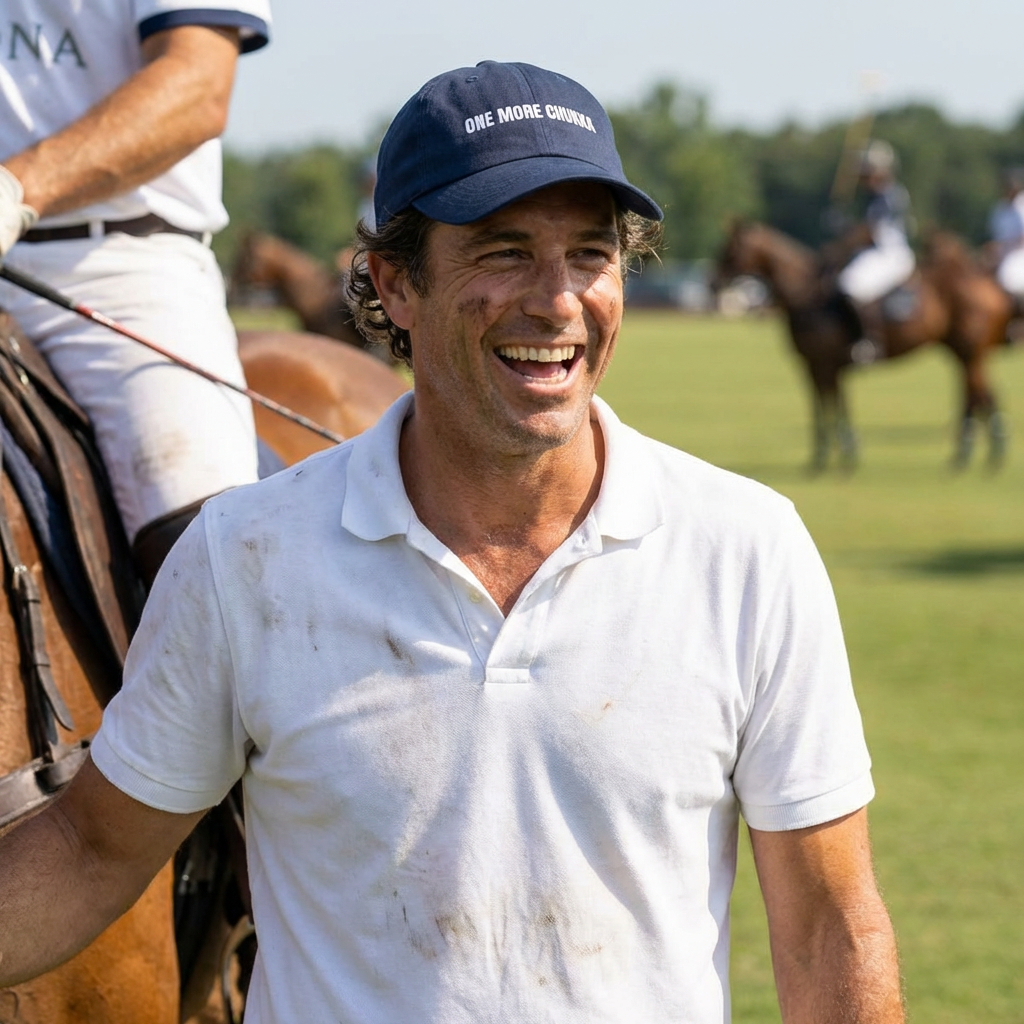 ONE MORE CHUKKA -polo cap