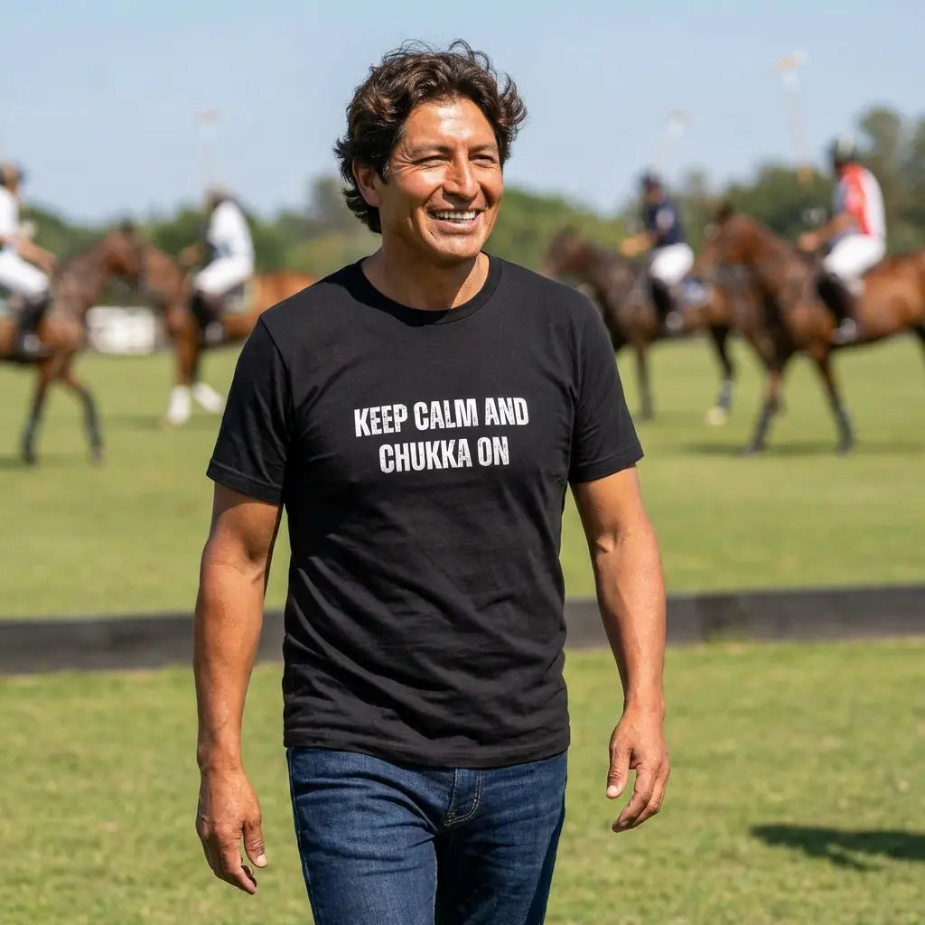Keep Calm and Chukka On POLO-MARE ONLINE