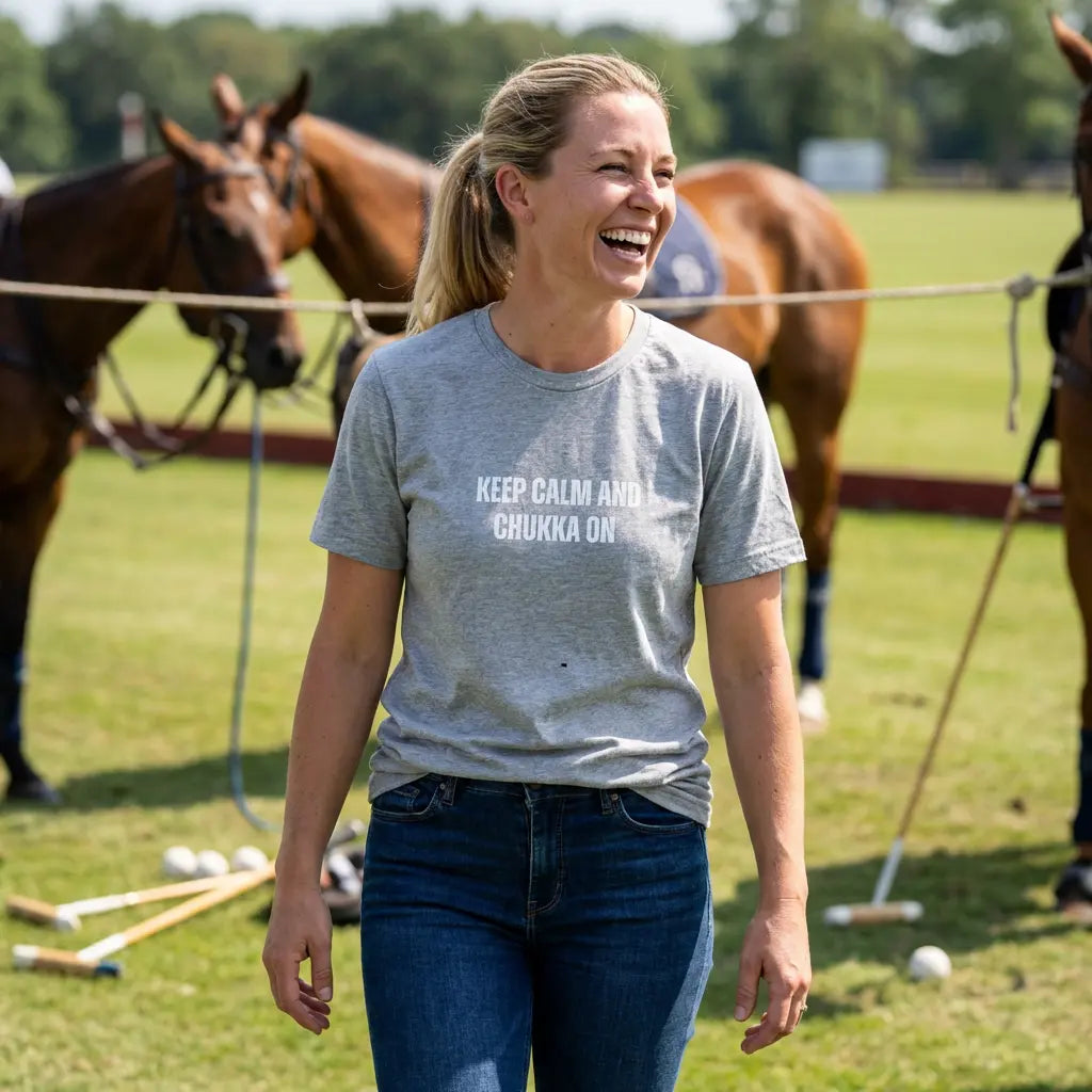 Keep Calm and Chukka On POLO-MARE ONLINE
