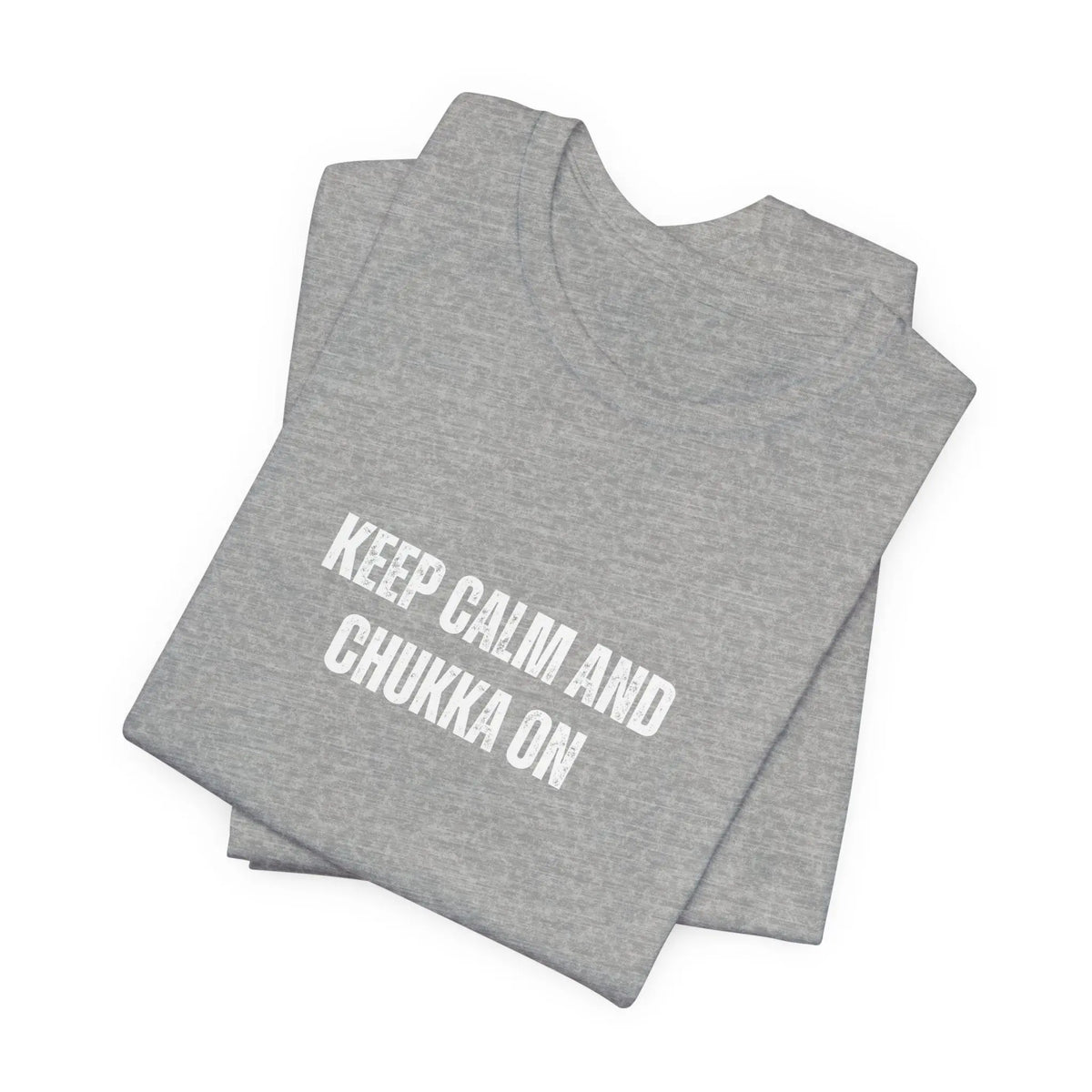 Keep Calm and Chukka On Polo T-Shirt | Funny Polo Gift | Polo Mare