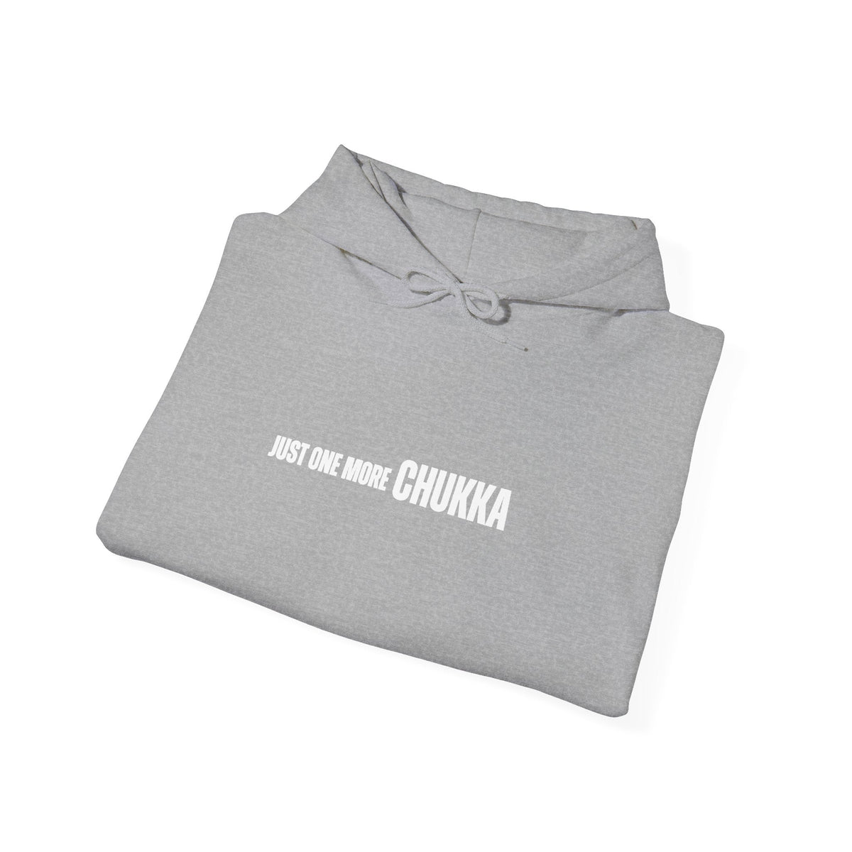 JUST ONE MORE CHUKKA unisex Hoodie Printify