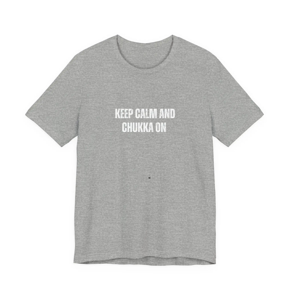 Keep Calm and Chukka On Polo T-Shirt | Funny Polo Gift | Polo Mare