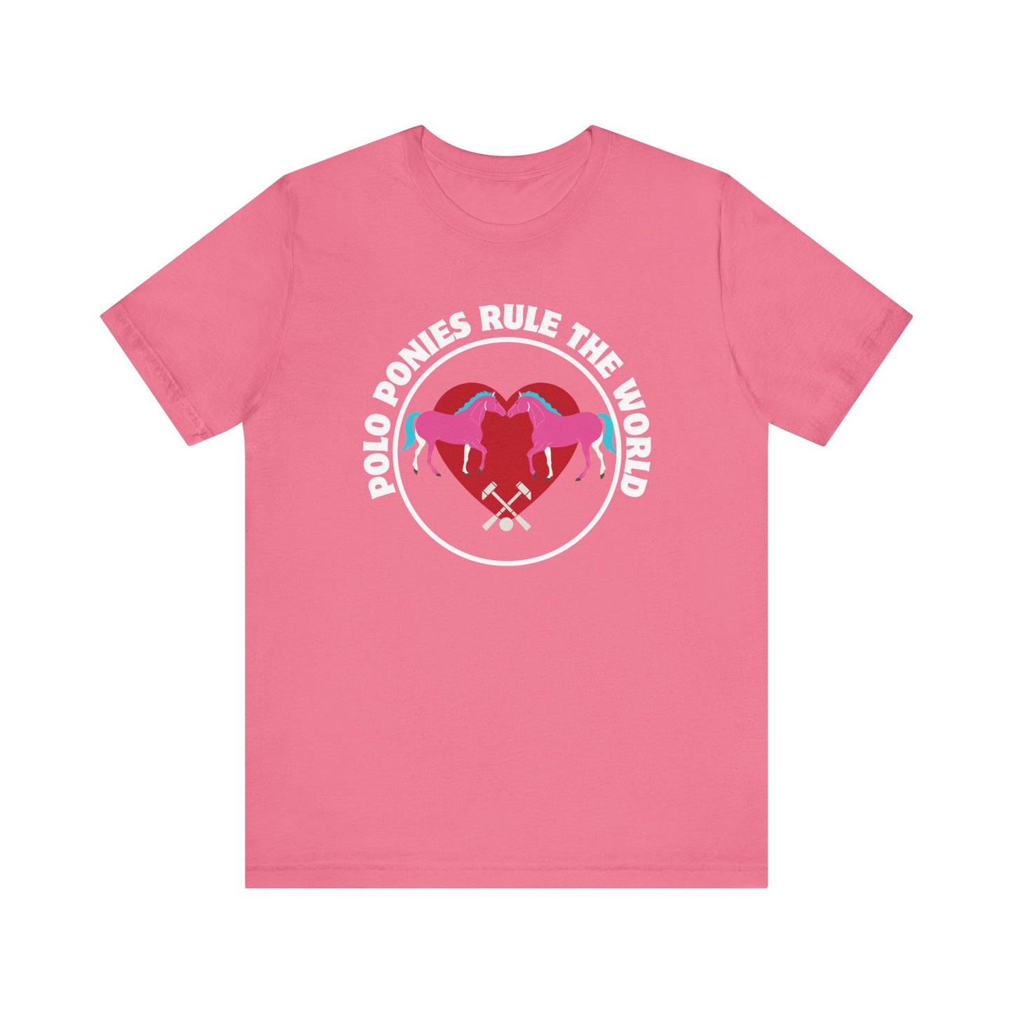 POLO PONIES RULE THE WORLD tshirt