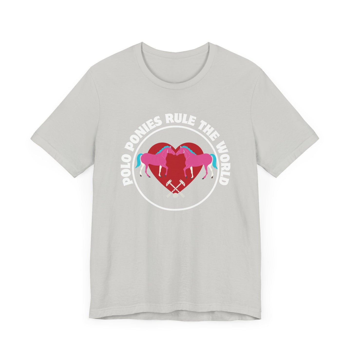 POLO PONIES RULE THE WORLD tshirt