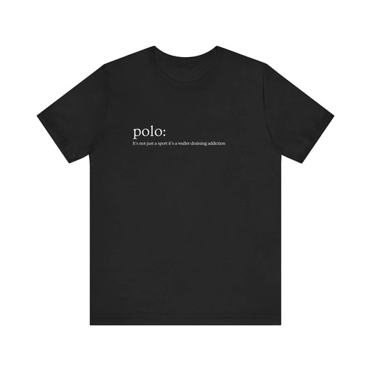A WALLET DRAINING ADDICTION tshirt - POLO MARE ONLINE