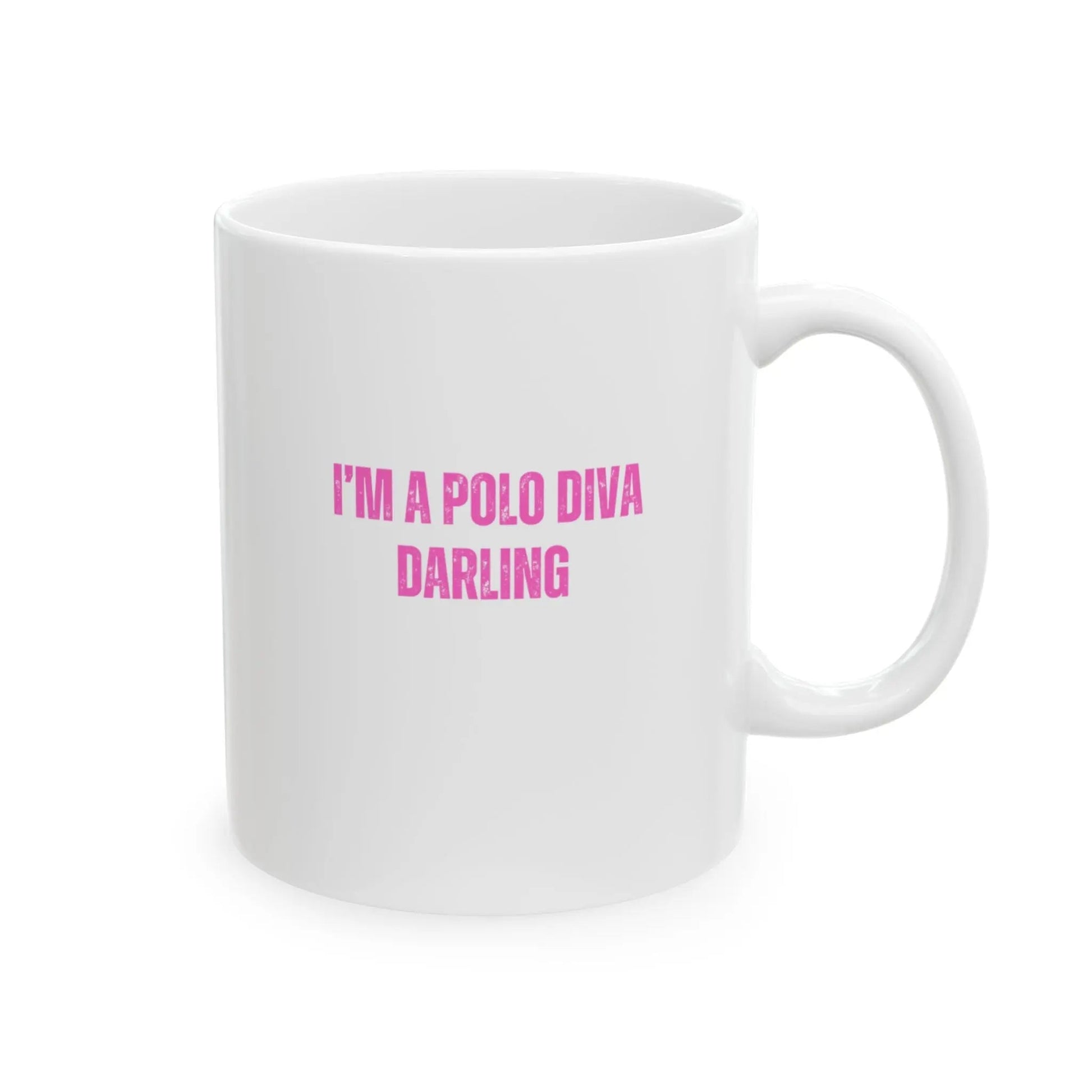 I'M A POLO DIVA DARLING ceramic mug - POLO MARE ONLINE