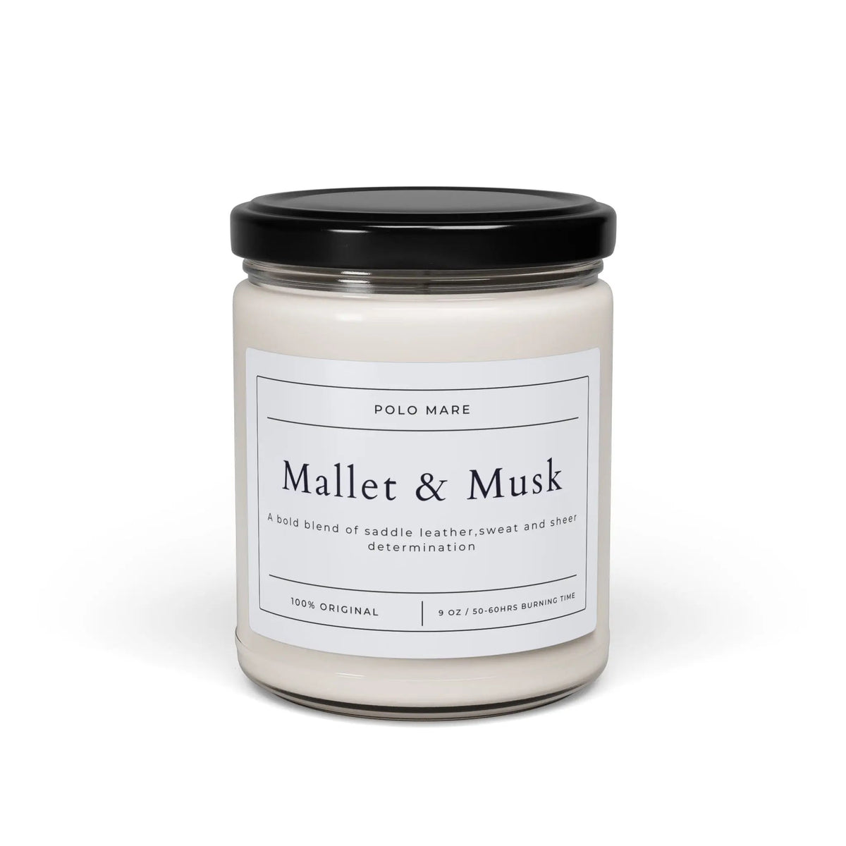 MALLET & MUSK soy candle - POLO MARE ONLINE
