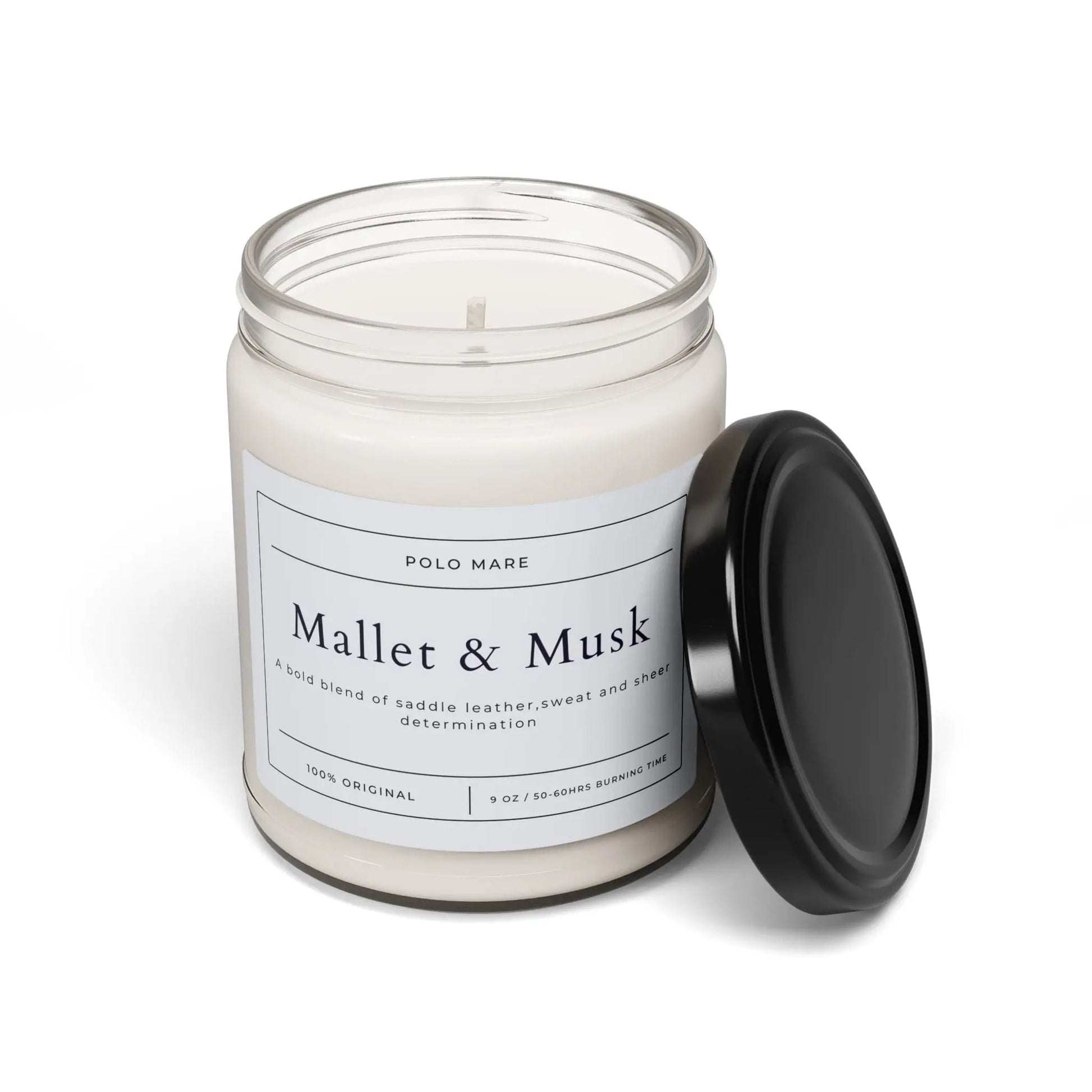 MALLET & MUSK soy candle - POLO MARE ONLINE