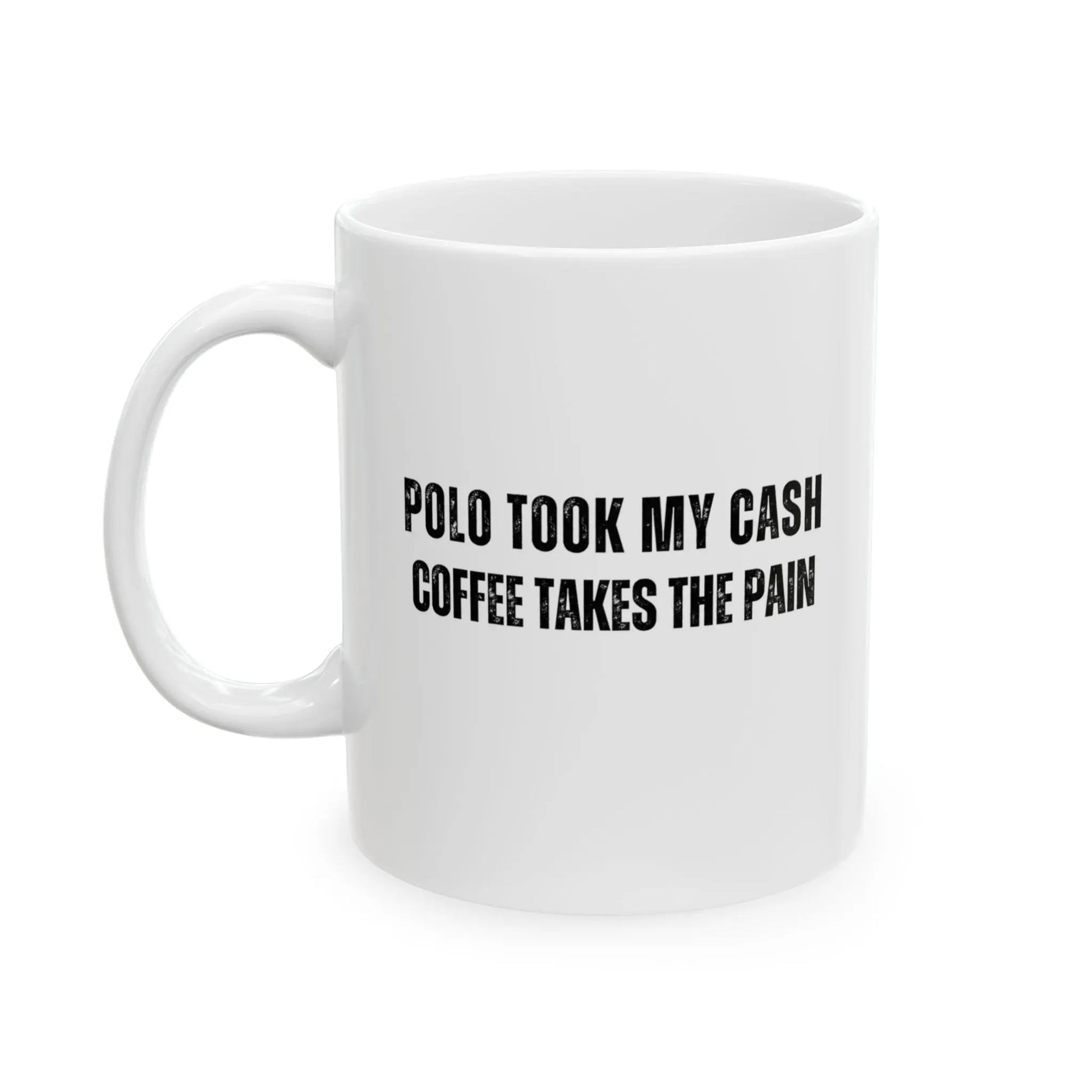 POLO TOOK MY CASH ceramic mug - POLO MARE ONLINE
